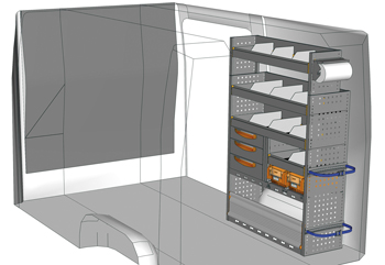 Wyposażenie samochodów dostawczych Sprinter SP 1015 02