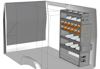 Wyposażenie samochodów dostawczych Sprinter SP 1015 04
