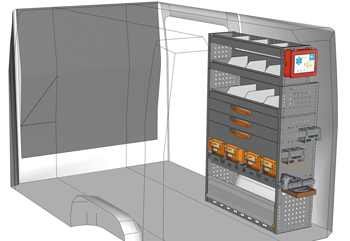 Wyposażenie samochodów dostawczych Sprinter SP 1015 09