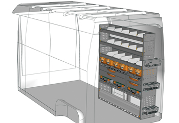 Wyposażenie samochodów dostawczych Sprinter SP 1517 P2