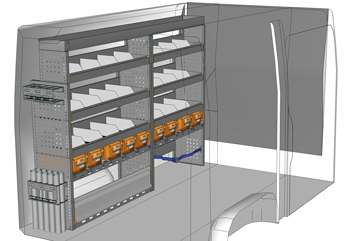 Wyposażenie samochodów dostawczych Sprinter SP 2215 01