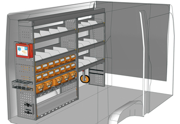 Wyposażenie samochodów dostawczych Sprinter SP 2215 04