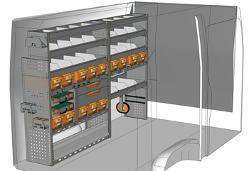 Wyposażenie samochodów dostawczych Sprinter SP 2215 11