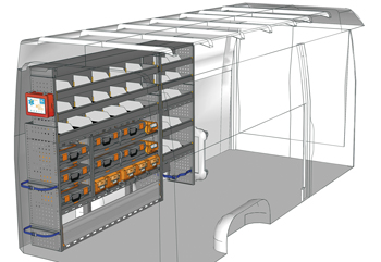 Wyposażenie samochodów dostawczych Sprinter SP 2417 M2