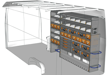 Wyposażenie samochodów dostawczych Sprinter SP 2417 M4