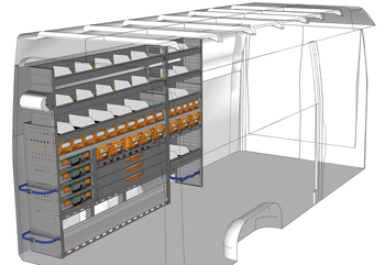 Wyposażenie samochodów dostawczych Sprinter SP 2417 P1