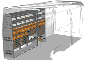 Wyposażenie samochodów dostawczych Sprinter SP 2417 P2