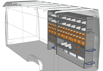 Wyposażenie samochodów dostawczych Sprinter SP 2417 P6