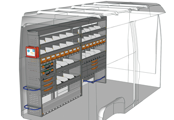 Wyposażenie samochodów dostawczych Sprinter SP 2717 P3