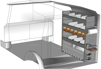 Wyposażenie samochodów dostawczych Vito VT 1012 21
