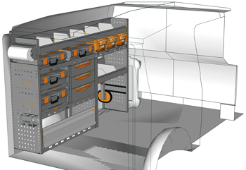 Wyposażenie samochodów dostawczych Vito VT 1712 M1