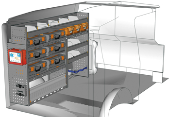 Wyposażenie samochodów dostawczych Vito VT 1712 M2