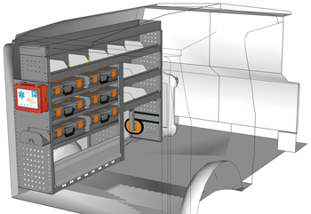 Wyposażenie samochodów dostawczych Vito VT 1712 M3