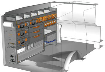 Wyposażenie samochodów dostawczych Vito VT 1912 M1