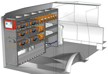 Wyposażenie samochodów dostawczych Vito VT 1912 M2