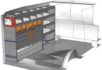 Wyposażenie samochodów dostawczych Vito VT 1912 P3