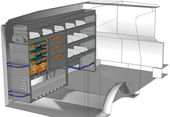 Wyposażenie samochodów dostawczych Vito VT 2012 06