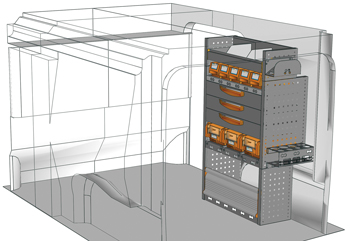 Przykładowa zabudowa do EX-0712-P2