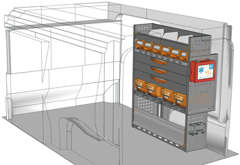 Przykładowa zabudowa do EX-1012-P3
