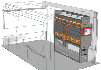 Przykładowa zabudowa do EX-1212-P3
