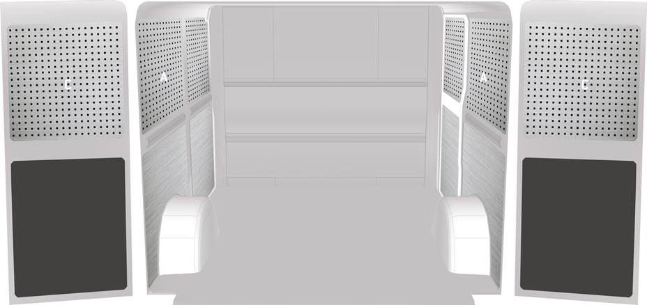 Panele ścienne FIAT TALENTO - Aluminium Panel