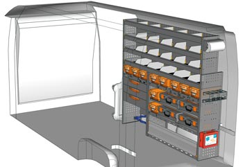Przykładowa zabudowa do NV400 / Interstar MA 1917 M1