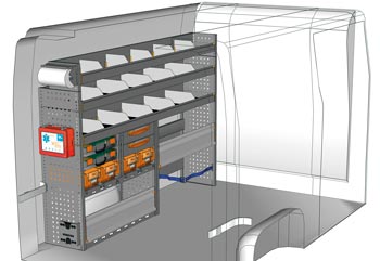 Przykładowa zabudowa do NV400 / Interstar MA 2014 01