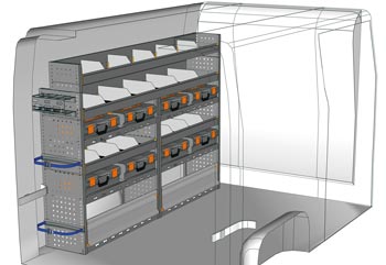 Przykładowa zabudowa do NV400 / Interstar MA 2014 M2