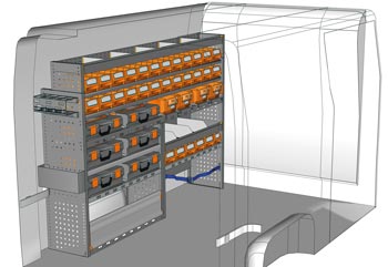 Przykładowa zabudowa do NV400 / Interstar MA 2014 M3