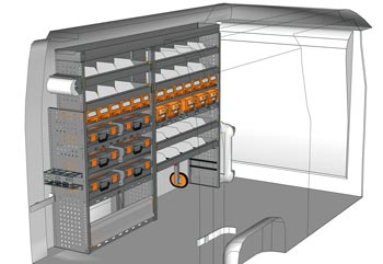 Przykładowa zabudowa do NV400 / Interstar MA 2217 M1