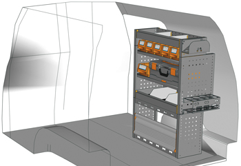 Zabudowie Caddy CA 0711 M2