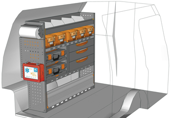Zabudowie Caddy CA 1211 M2