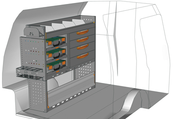 Zabudowie Caddy CA 1211 P1