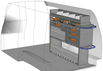 Zabudowie Caddy CA 1211 P6