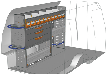 Zabudowie Caddy CA 1711 P1