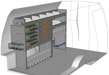 Zabudowie Caddy CA 1711 P2
