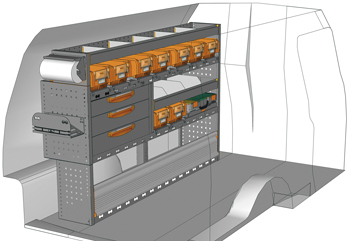 Zabudowie Caddy CA 1711 P3
