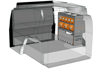 Zabudowa do Caddy Cargo CA 0707 05