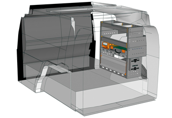 Zabudowa do Caddy Cargo CA 0707 06