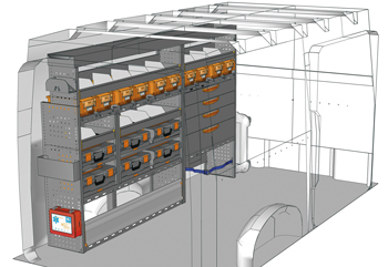 Przykładowa zabudowa do CRAFTER CR-2516-M3