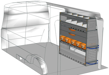 Zabudowa do Transporter TS 1212 P2