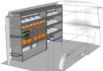 Zabudowa do Transporter TS 2212 03