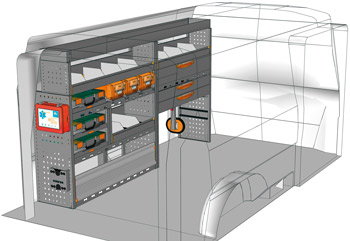 Zabudowa do Transporter TS 2212 P3